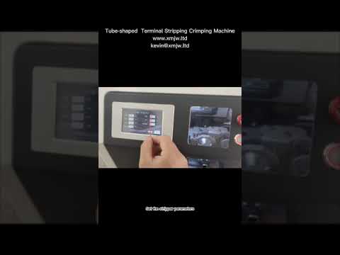Máquina de Crimpagem e Descascamento de Terminais Tubulares – Vídeo de Funcionamento e Ajuste