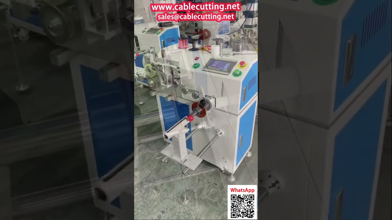 Máquina Enroladeira Servo de Alta Precisão para Fio Eletrônico - Contagem e Alinhamento Automáticos