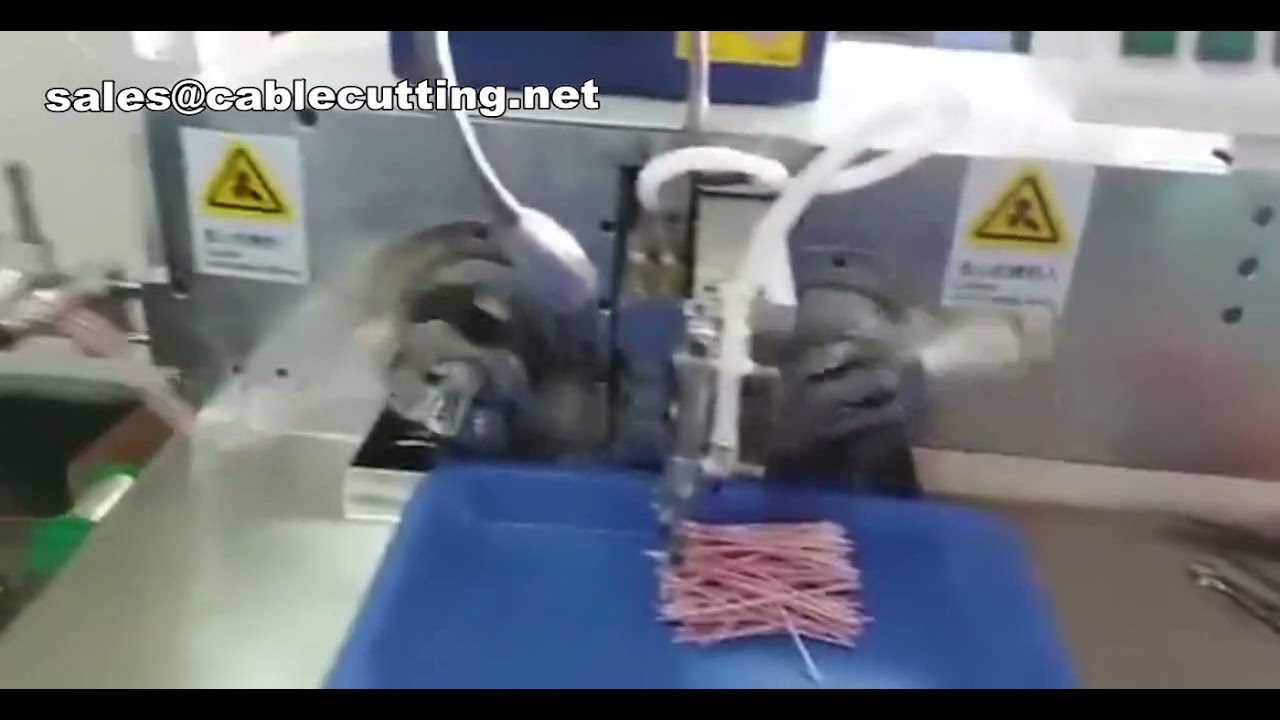 Máquina Automática de Imersão e Decapagem de Fios | Processadora de Cabos MP4