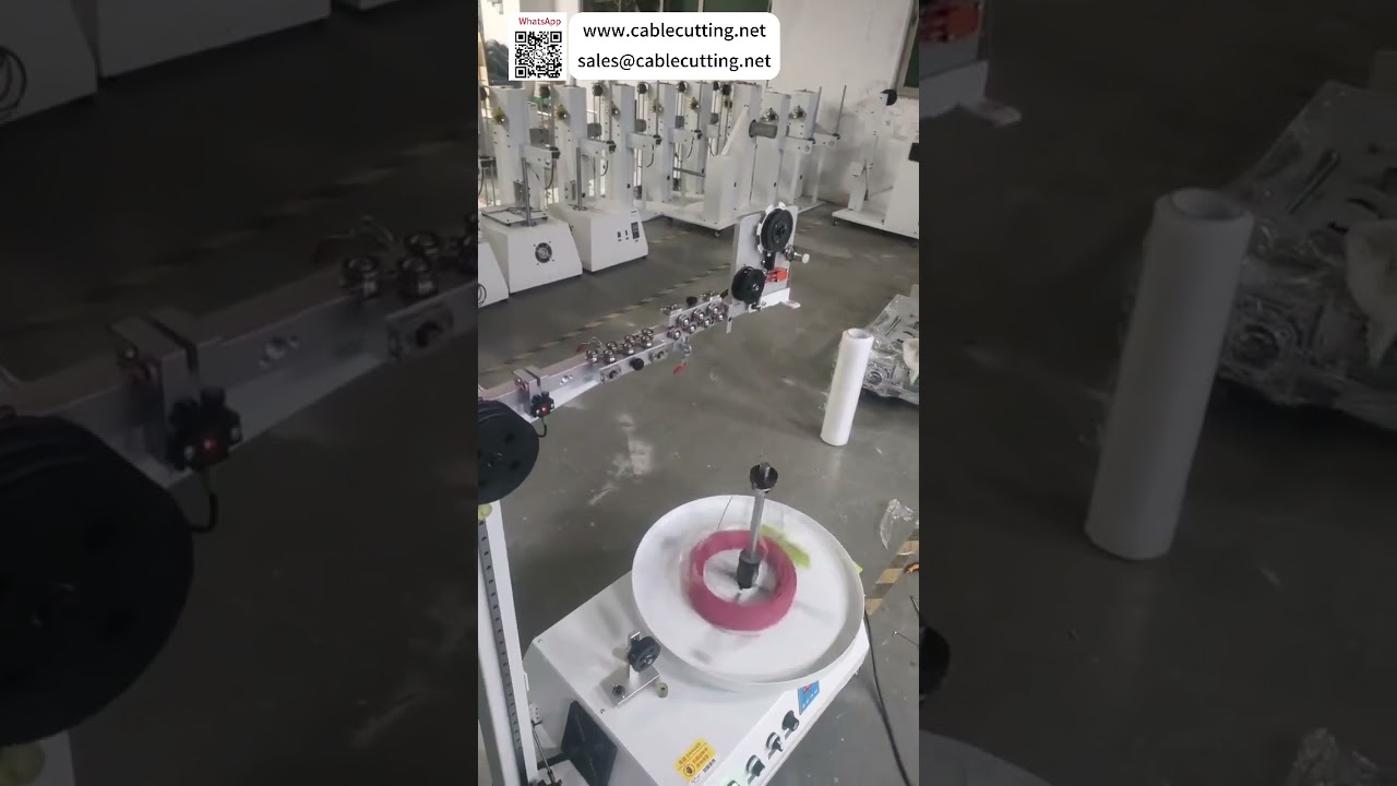 Máquina de Desbobinamento Automático com Velocidade Variável para Fios Ultrafinos Soltos - Versão Compacta