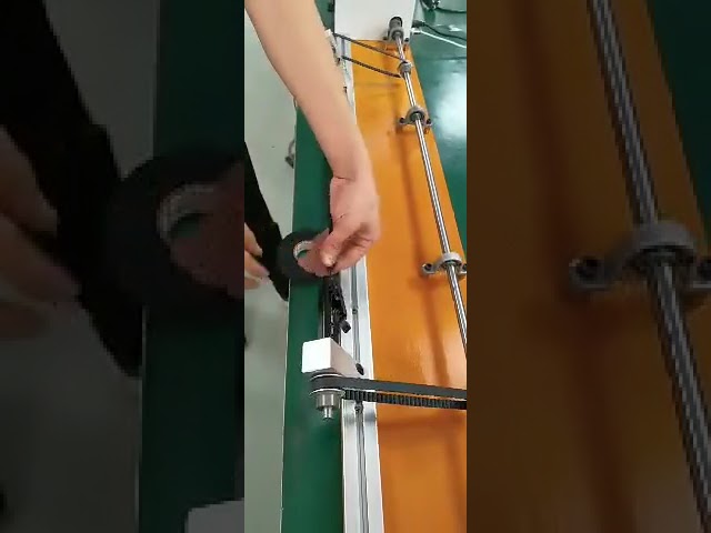 Máquina Semi Automática de Enrolar Fita com Revestimento Total | Enroladora de Fios com Fita Adesiva #fábrica #máquina