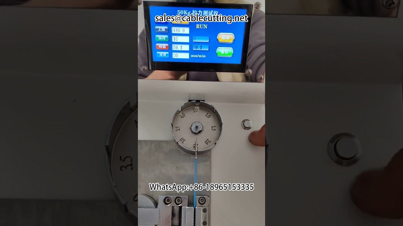 Testador de Tensão Terminal para Chicote Elétrico | Equipamento de Processamento de Fios