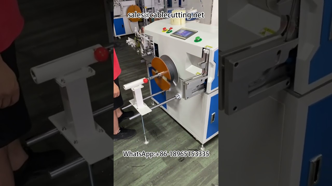 Máquina Automática de Contagem, Corte, Enrolamento e Amarração de Cabos - Organização Perfeita para Automação Industrial #DIY