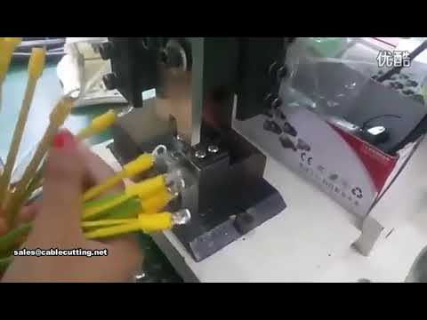 Melhor Máquina de Crimpagem Automática 2t da China - Alimentação por Placa Vibratória para Terminais Pré-Isolados