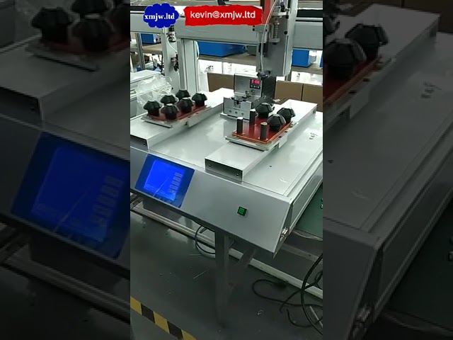 Robô Automático para Apertar Parafusos de Bancada com Alimentador de Parafusos - Máquina Automática
