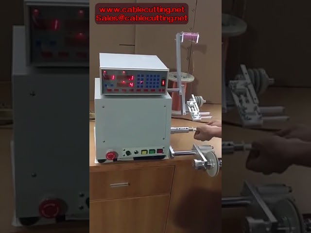 Bobinadeira Automática 750W de Alta Qualidade - Máquina de Enrolar Fios Computadorizada para 0,1 a 2,5mm 220V
