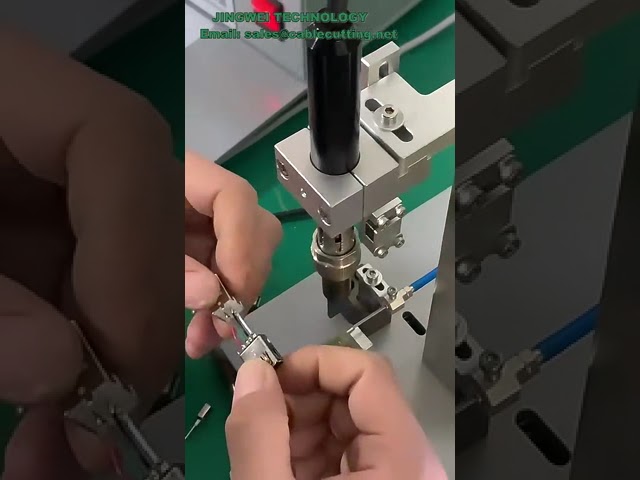 Máquina de Solda Semiautomática para Conectores USB e Fios de Placa PCB - Equipamento de Soldagem de Interruptores