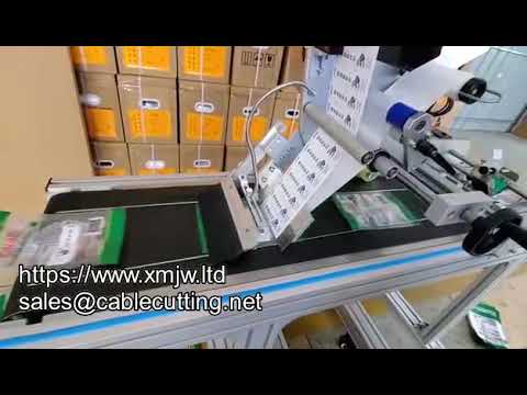 Máquina de Rotulagem Automática WPM300d - Rotuladora para Garrafas Planas e Cerveja - Atacado