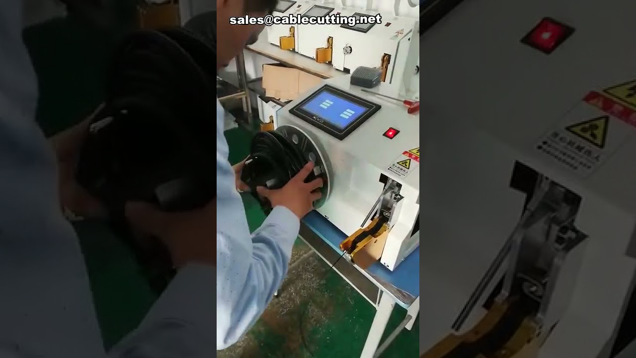 Máquina de Enrolar e Amarrar Cabos e Fios | Twist Tie Machine Industrial