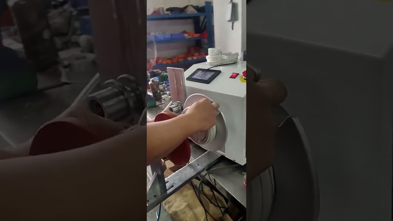 Bobina de Fita LED com Velocidade Ajustável, Parada Automática e Classificação | Máquina Versátil e Customizável #fabrica