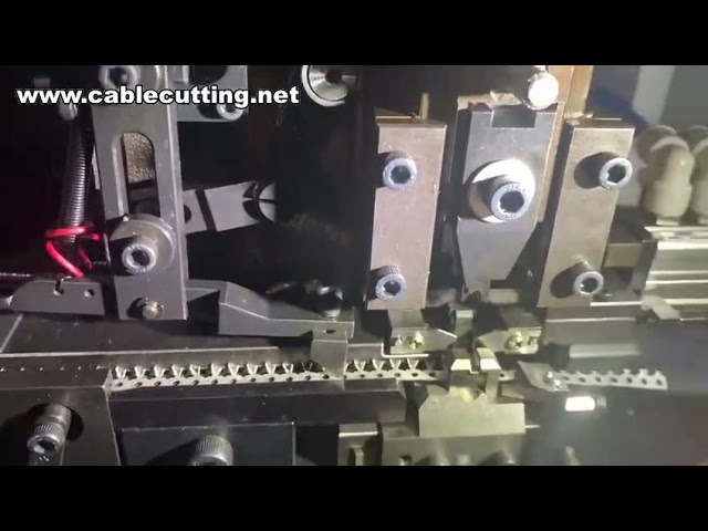 Máquina de Crimpagem Automática de Terminais | Aplicador de Precisão para Fios Elétricos