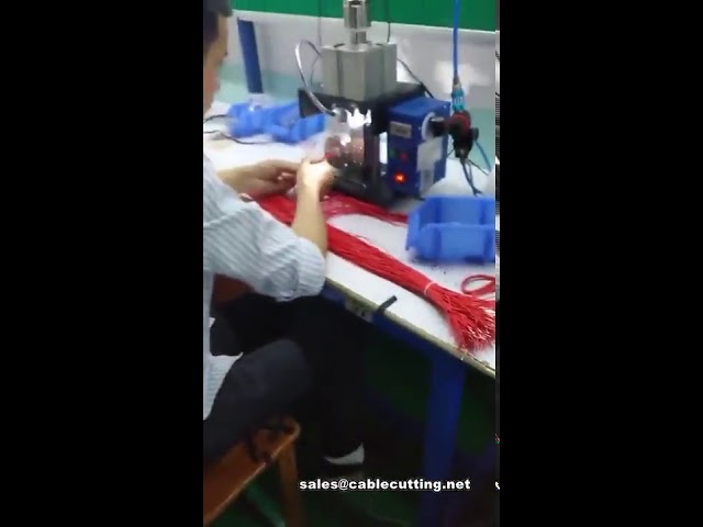 Máquina de Crimpagem Profissional para Terminais Pré-Isolados e Tubulares | Alta Performance