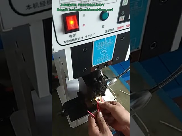 Máquina de Crimpagem Semiautomática Ultra Silenciosa 1,5T | Prensagem de Fios Elétricos OTP