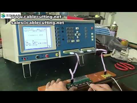 Máquina de Teste Abrangente: Testador de Alta Tensão para Fios Eletrônicos e Cabos de Dados