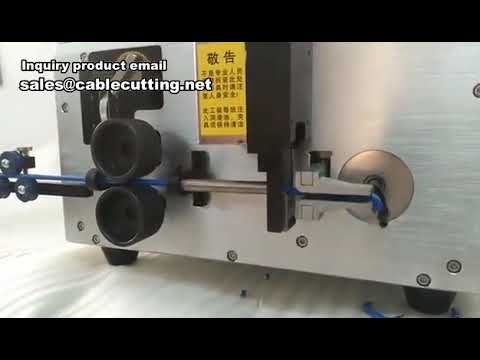 Máquina CNC 3D para Dobrar Fios e Cabos Rígidos – Corte e Decapagem Automática