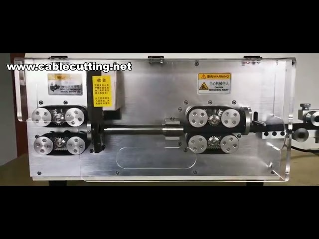 Máquina de Decapagem de Fios Automática | Cortadora e Descascadora para Cabos de Aço