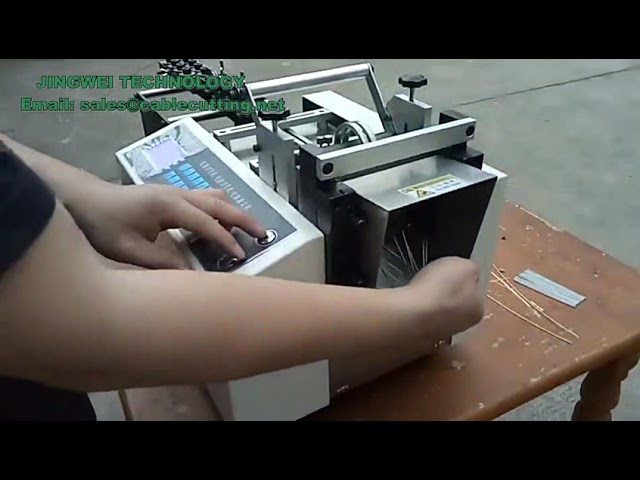 Máquina Automática de Corte e Endireitamento de Arame - Alta Precisão e Eficiência Industrial