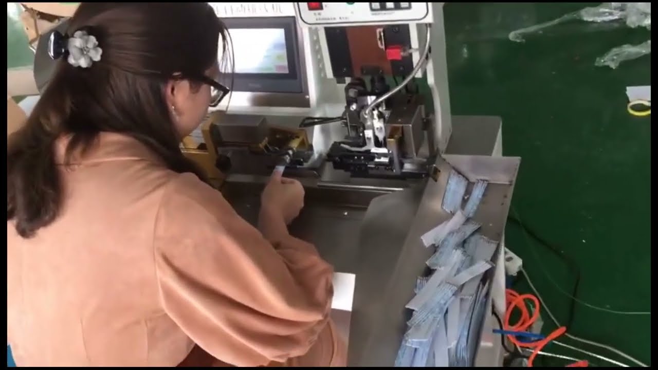 Máquina Automática de Crimpagem para Cabo Flat 22 AWG (2 a 20 Pinos) | Alta Precisão