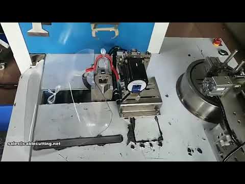 Máquina Automática de Amarrar Fios com Torção | Bobinagem e Amarração de Cabos - Alta Eficiência