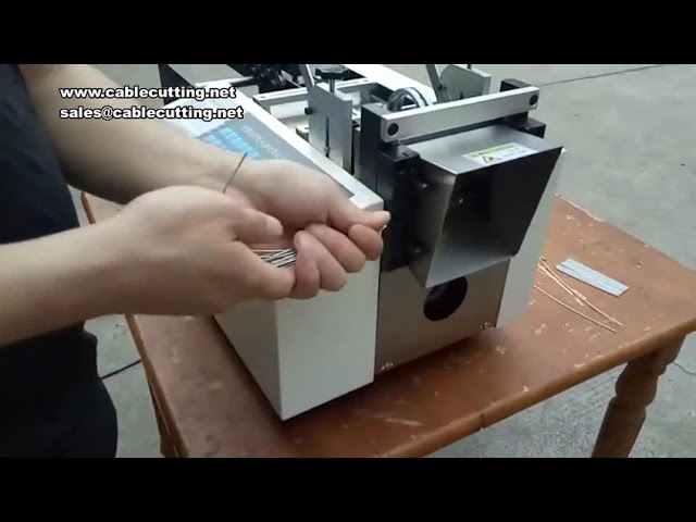 Máquina de Corte de Metal 100mm - Endireita e Corta Fios de Cobre e Ferro