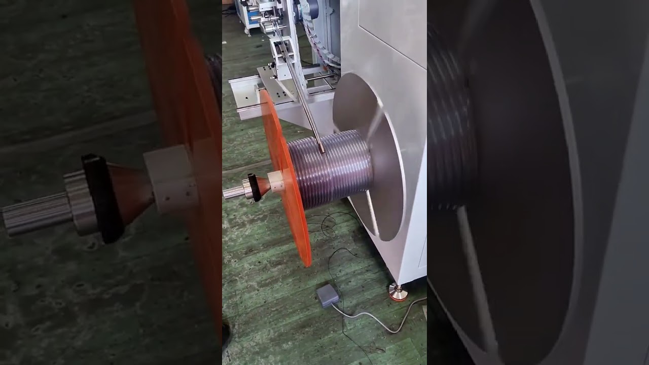 Bobinadeira de Tubo com Medição de Alta Potência: Carga de 50kg, Classificação Perfeita e Tamanho Personalizável