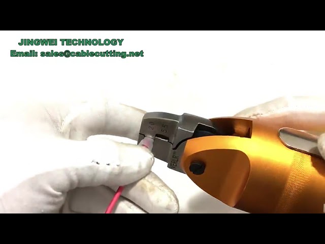 Ferramenta Pneumática Portátil de Crimpagem para Terminais de Tubo Solto - Operação a Pé