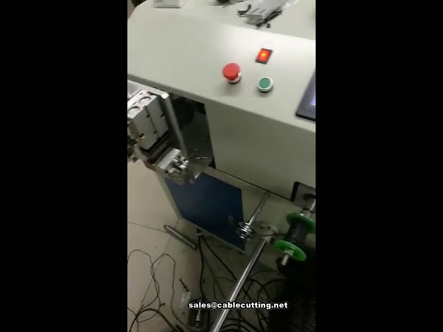 Máquina Automática de Amarrar e Agrupar Fios