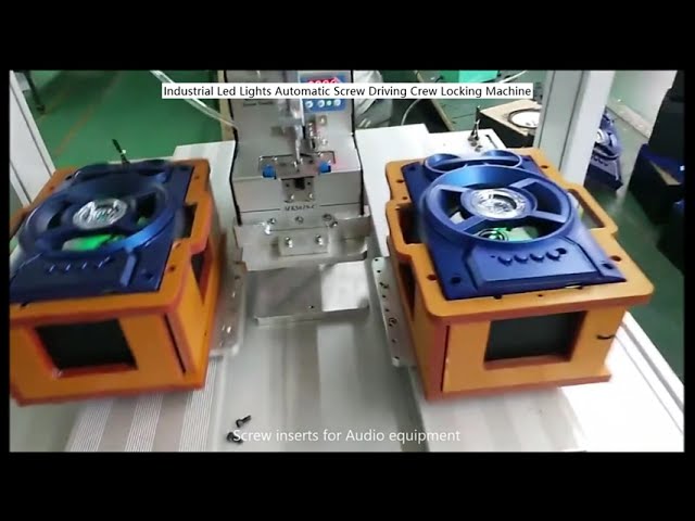 Máquina Automática de Apertar Parafusos para Luzes Industriais LED