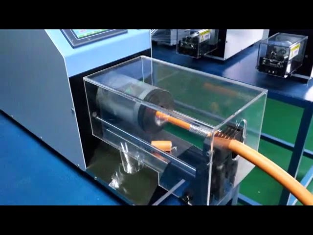 Máquina de Decapagem Coaxial Automática para Alta Precisão