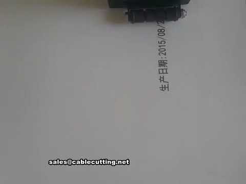 Handheld Poratble Inkjet Code Date Printer for carton box, cable wire Coding & Marking