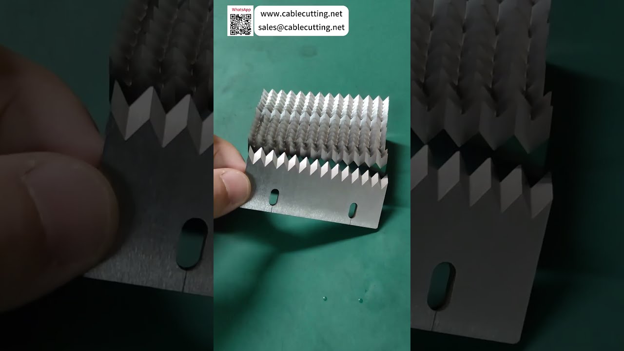 Fabricação Personalizada de Lâminas para Descascar Cabos e Ferramentas de Corte para Processamento de Chicotes