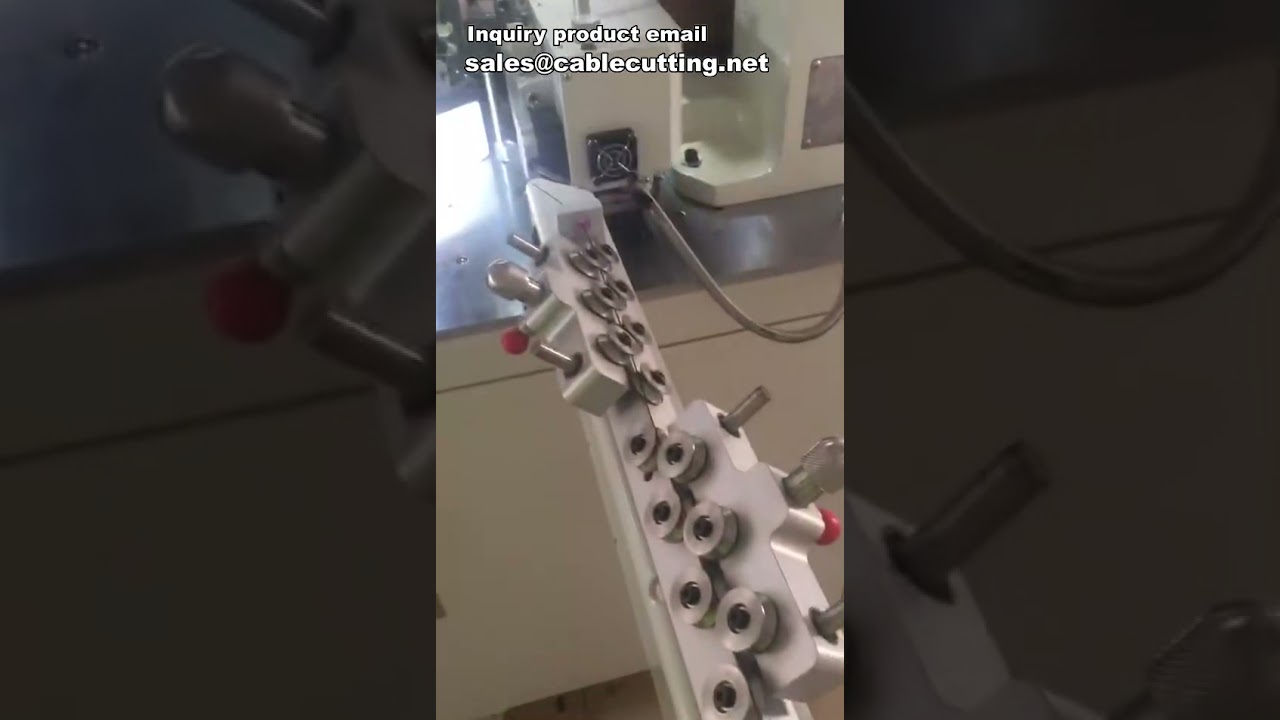 Máquina de Crimpagem Automática: Corte, Decapagem e Crimpagem de Terminais