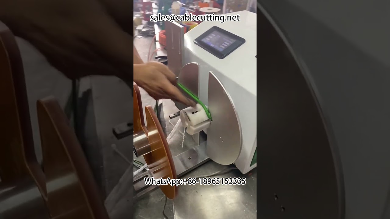 Máquina Automática de Enrolar e Organizar Fios | Automação Industrial para Bobinagem