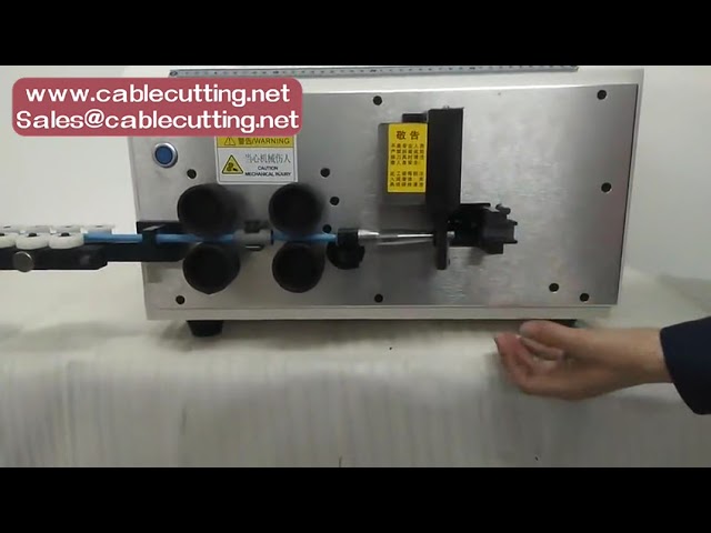 Máquina Automática para Corte, Decapagem e Dobra de Fios – Otimize Sua Produção