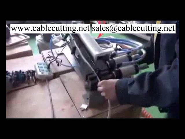 Máquina Pneumática de Decapagem de Cabos WPM 330 | Alta Precisão e Velocidade