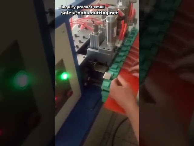 Máquina de Desencapar e Torcer Cabos para Cabo de Força de 3 Fios
