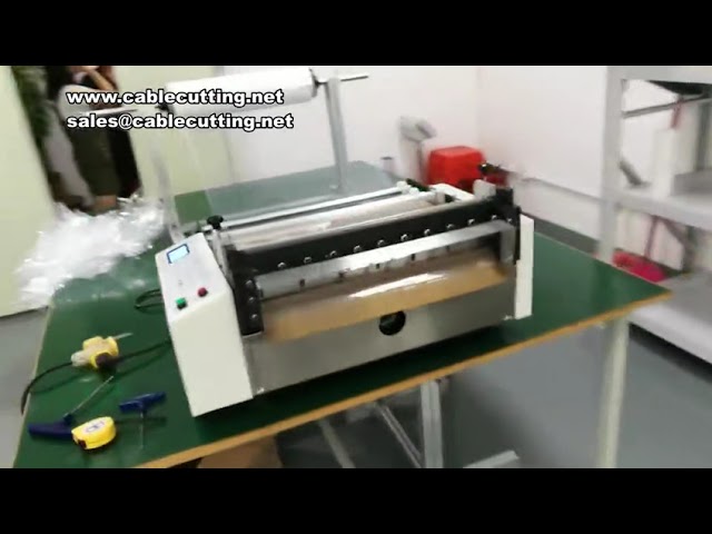 Máquina de Corte Transversal Automática para Papel e Plástico | Cortadeira de Bobinas em Folhas