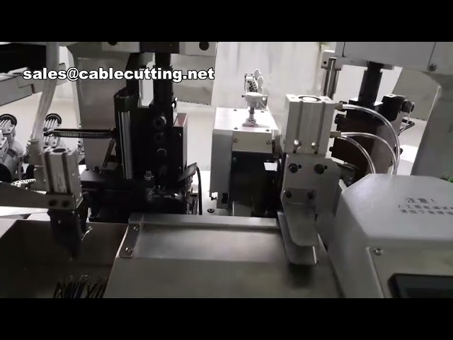 Máquina de Crimpagem de Terminais Elétricos Automática | Equipamento para Conectores e Mangueiras