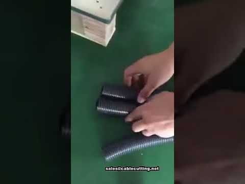 Máquina de Corte de Tubos Corrugados Grossos - Profissional e Preço Baixo