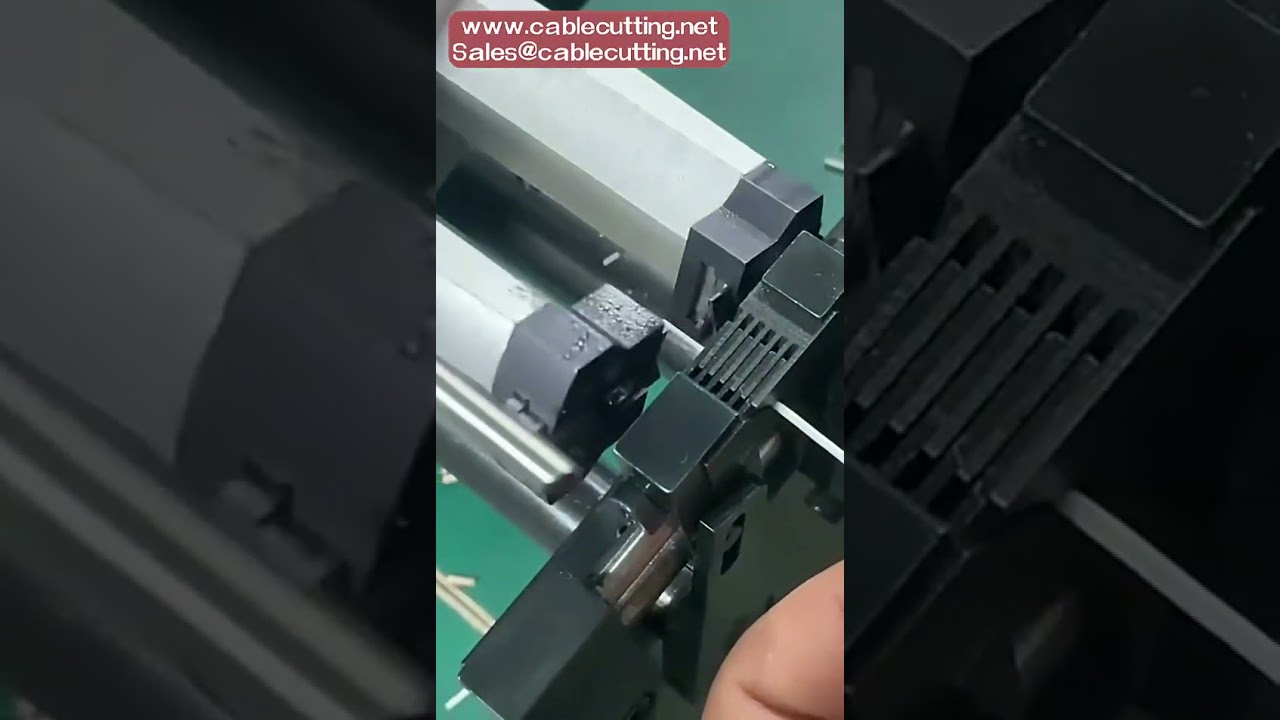 Máquina automática de decapagem de cabos coaxiais para RG6, RG7, RG8, RG9, RG11, RG58, RG59, RG174, RG178, RG316 e outros