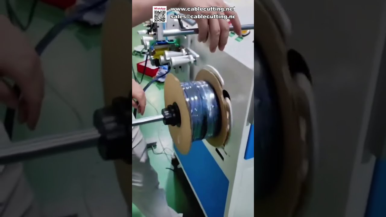 Máquina Automática de Contagem de Metros, Bobinagem e Enrolamento para Produção Têxtil