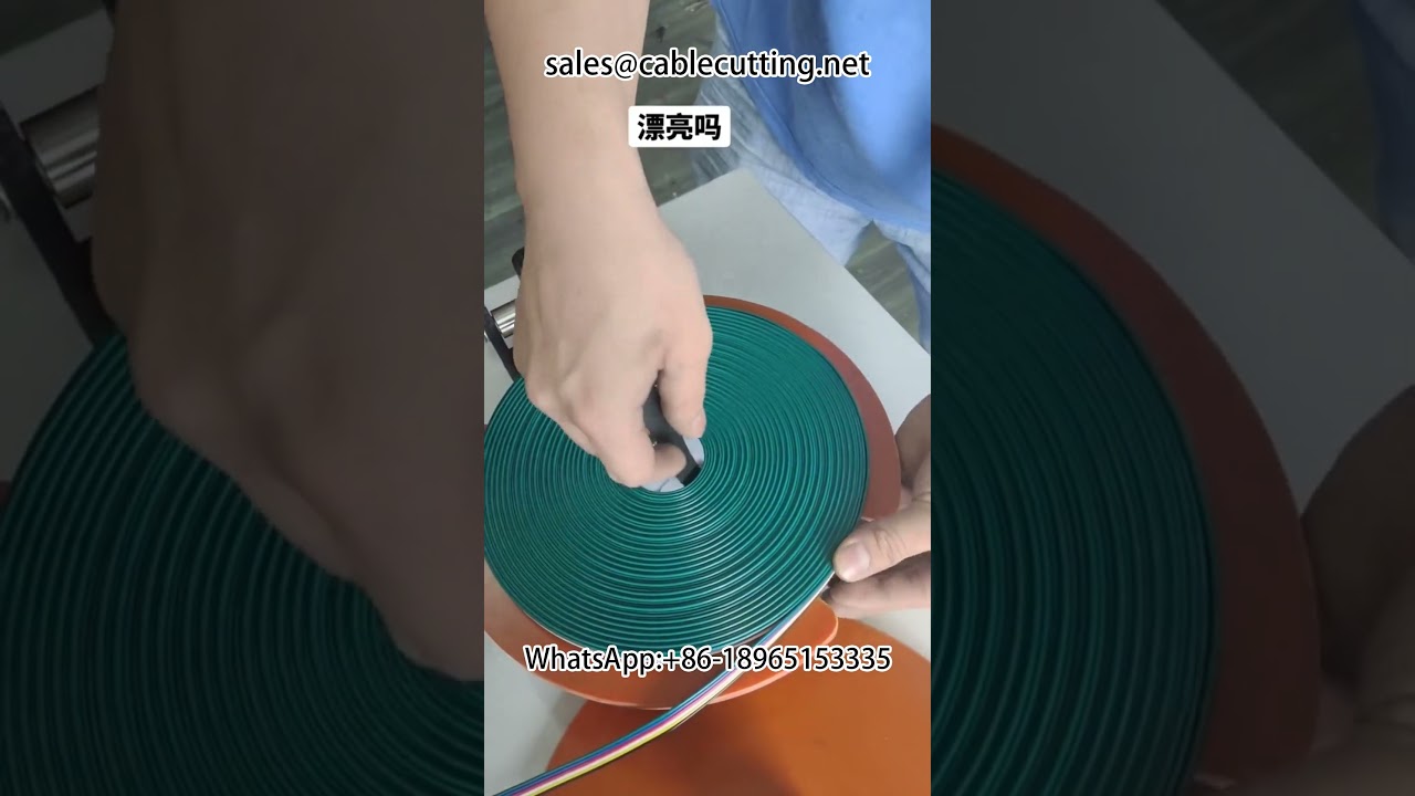 Máquina de Bobinagem de Cabos de Dados #Fio Automático