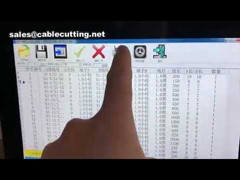 Máquina Inteligente de Corte de Cabos - Corte Automático para Diferentes Comprimentos | Processamento de Fios