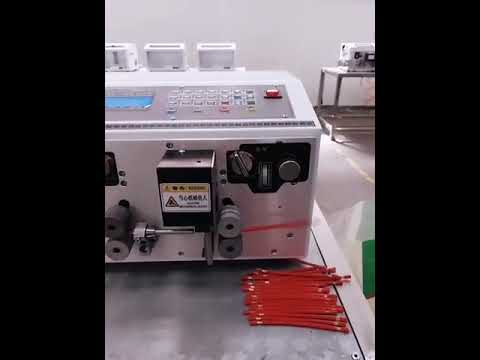Máquina de Descascar Fios Automática Ajustável 0-160 mm² | Cortador de Cabos de Computador