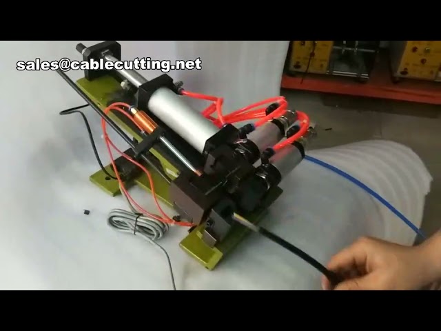 Máquina Pneumática Manual para Decapagem de Cabos - Decapador de Fios Multifilares