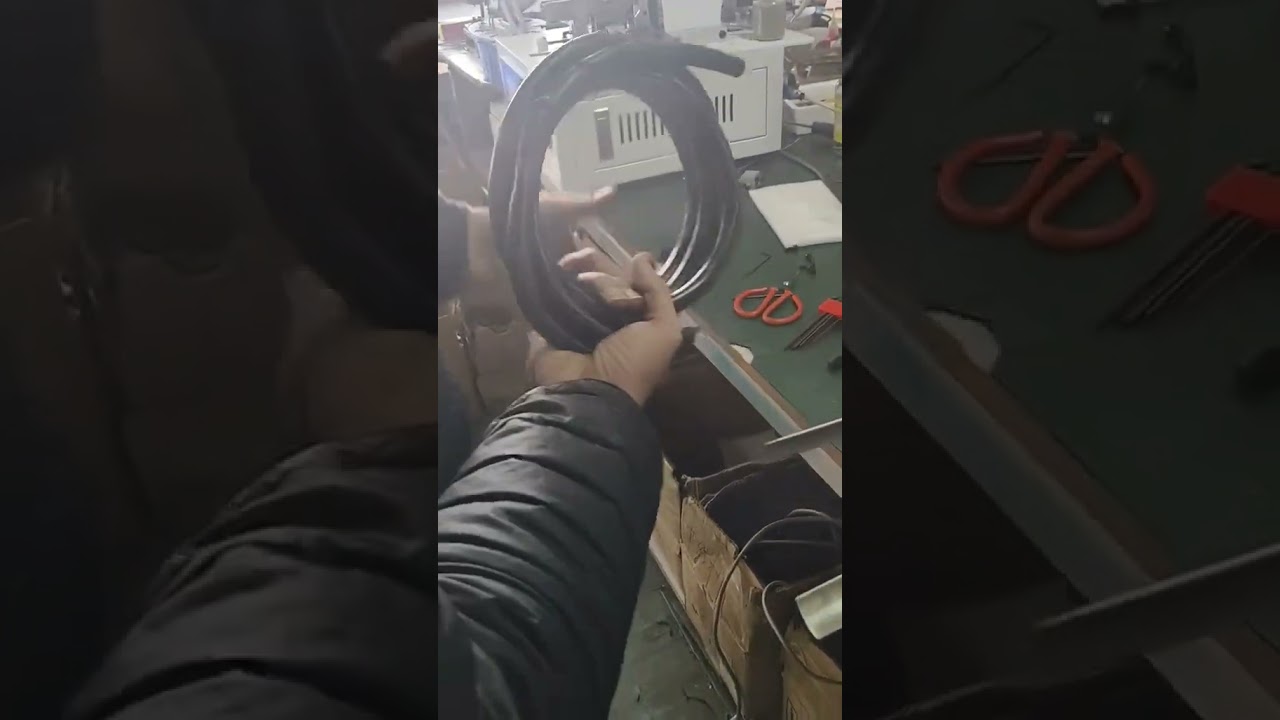 Fast & Convenient Wire Winding & Tying Machine for Data & Power Cords