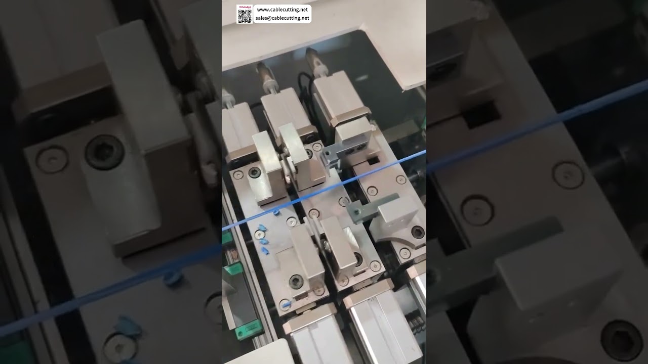 Máquina de Decapagem de Fio Elétrico no Meio do Vão – Comprimento Ajustável e Troca Fácil de Lâmina
