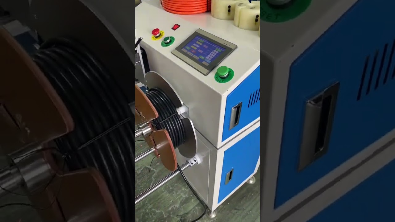 Bobinadeira de Fio de Precisão com Corte Limpo - Modelo de Chão