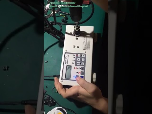 Testador de Torque Elétrico HP-500 HIOS - Medidor de Torque em Lote