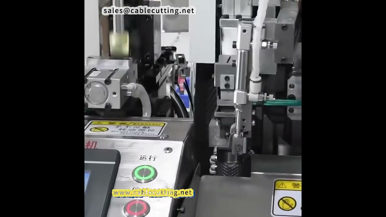 Máquina Automática de Imersão de Pontas de Fio – 5 Fios, Cabeça Única